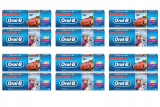 Oral-B Kids zubná pasta pre deti 12x75 ml Frozen&Cars